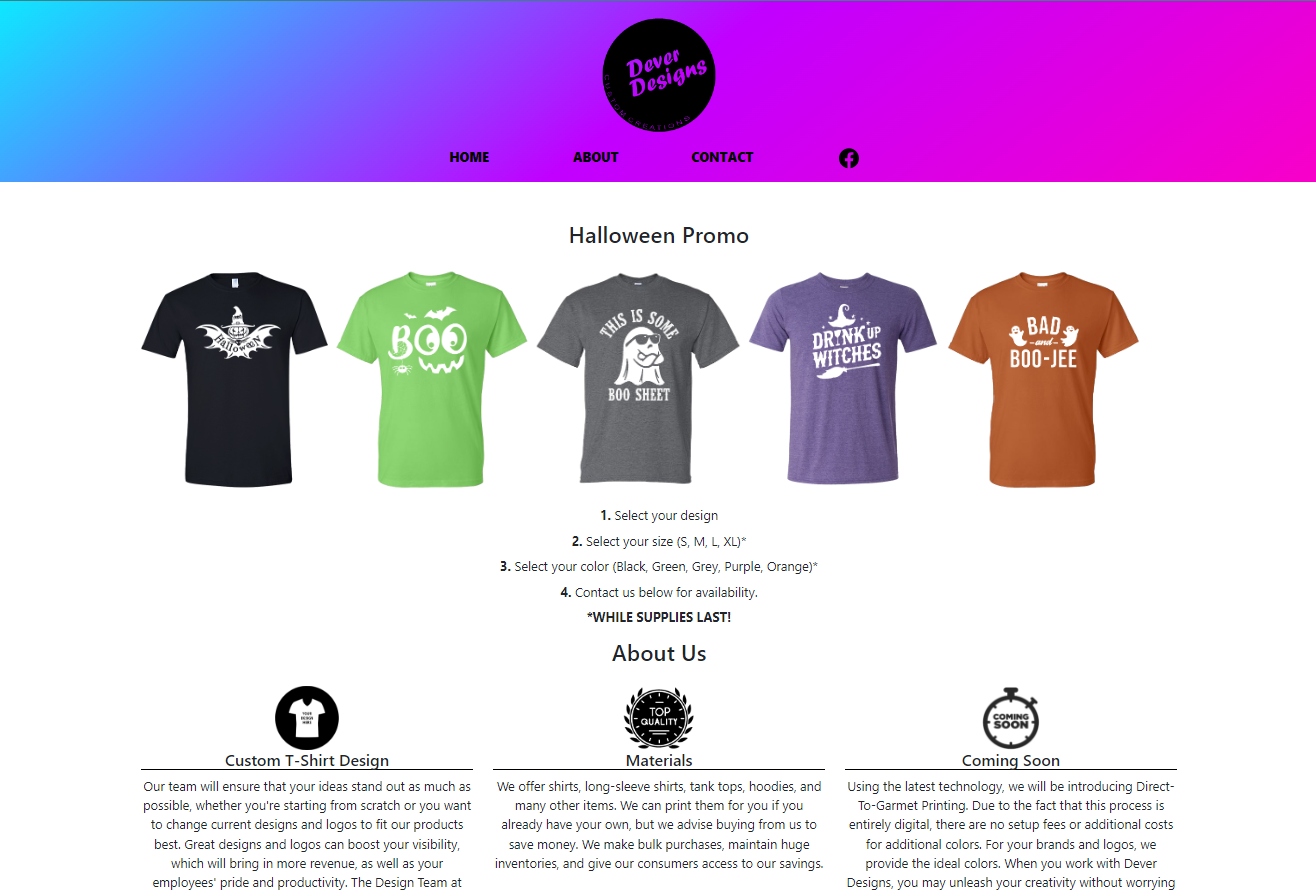 Small Business Website